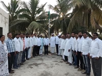 कृषि उत्पन्न बाजार समिती बार्शीमध्ये ७७वा प्रजासत्ताक दिन उत्साहात साजरा